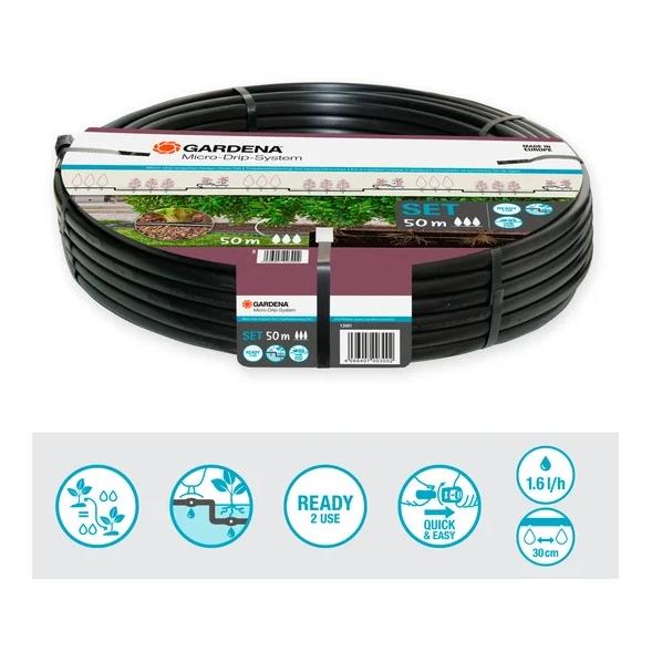 Tropfbewässerung Set 50 m Micro-Drip-System