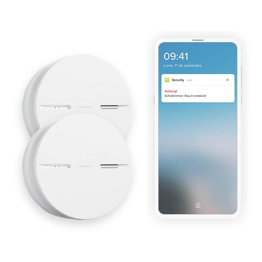 Netatmo Smarter Rauchmelder - 2er Set