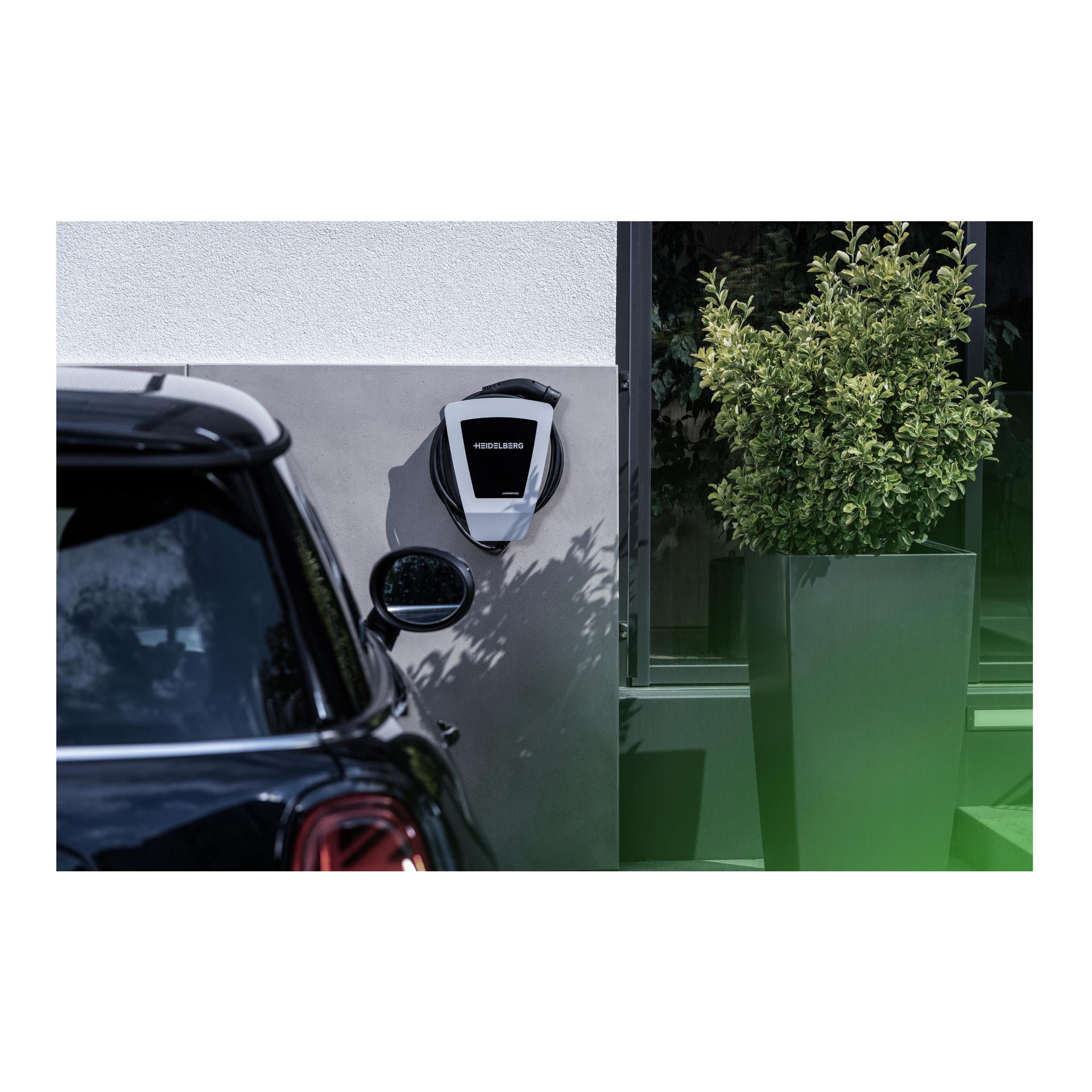 Wallbox Home Eco charging station, type 2 cable