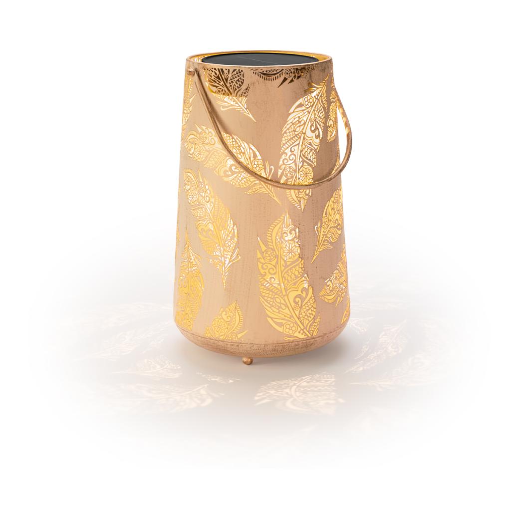 STT Solar Laterne Antik, Feder