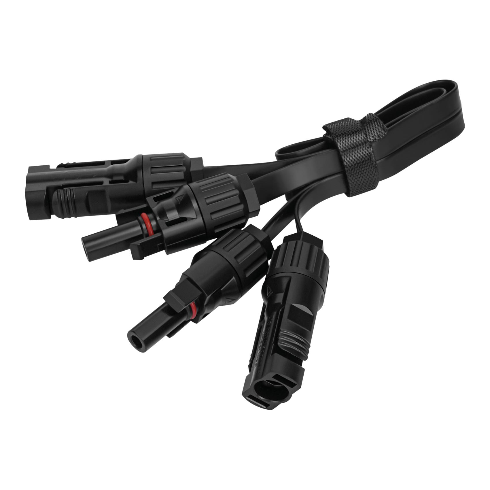 Superflaches Solar-Verbindungskabel, 0.5 m  Superflaches Solar-Verbindungskabel, 0.5 m