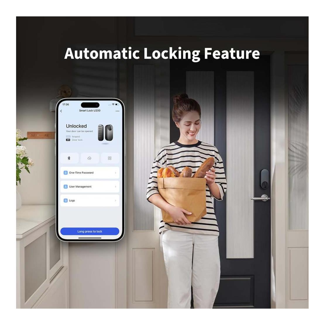 Smart Lock U200 - Intelligentes Türschloss Smart Lock U200 - Intelligentes Türschloss