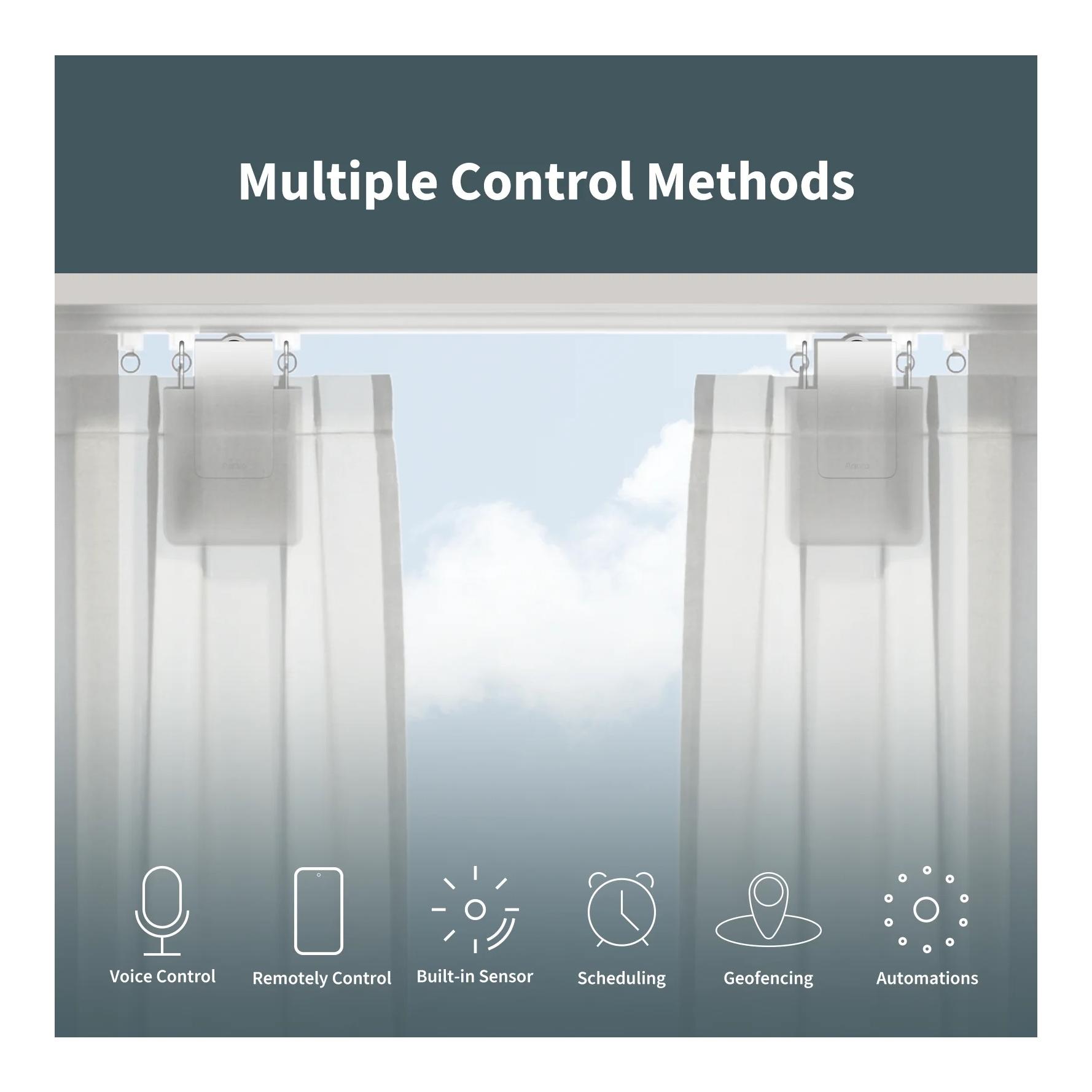 Vorhangmotor E1 - Stangenversion