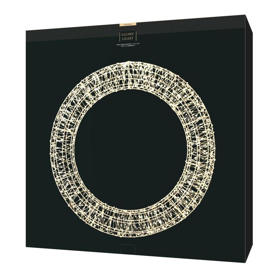 Angel Wreath Argento, LED Kranz Angel Wreath Argento, LED Kranz