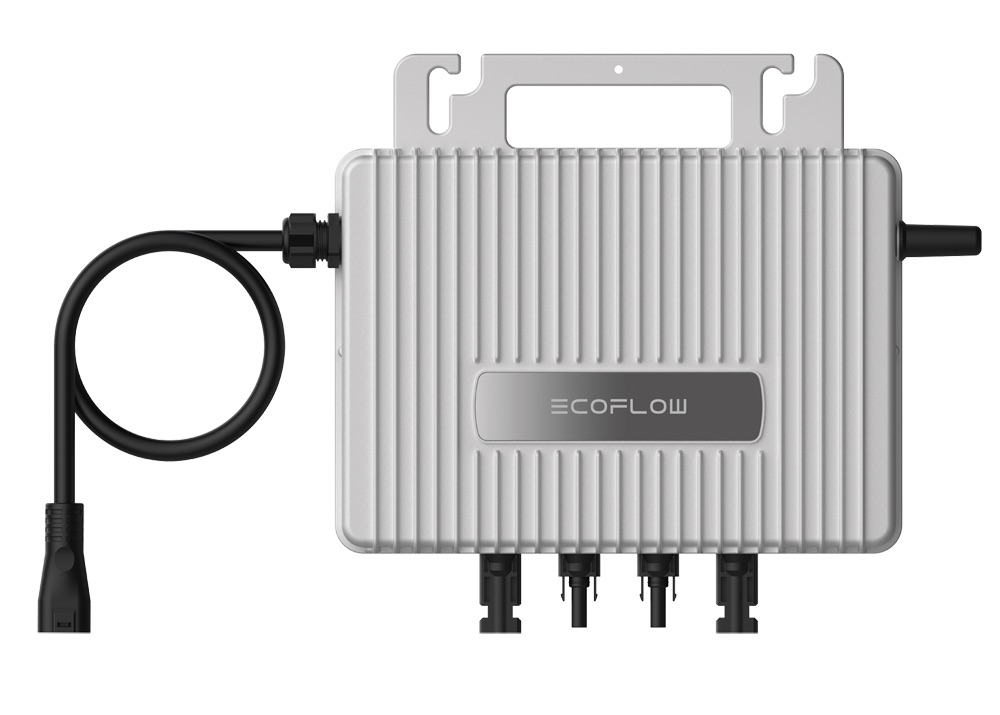 2 Stk. EcoFlow - Mono-Solarpanel 400 W mit Wechselrichter