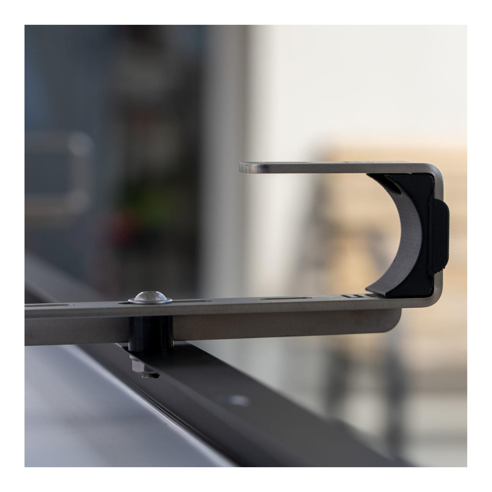 Befestigung HOOK - Balkonhaken, grössenverstellbar, für 1 Starrpanel