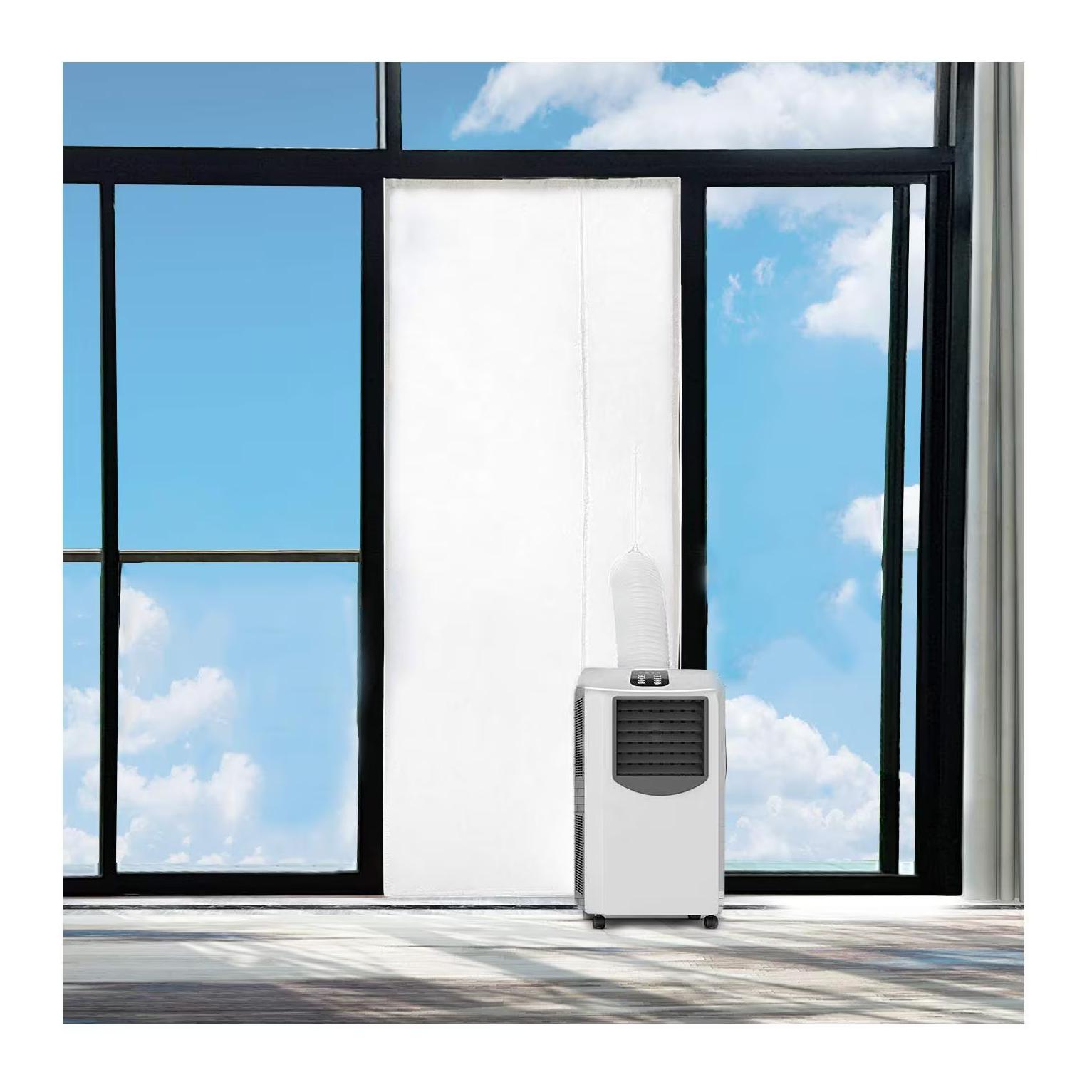 Joint de porte coulissante - avec ouverture zippée pour le tuyau d'évacuation d'air