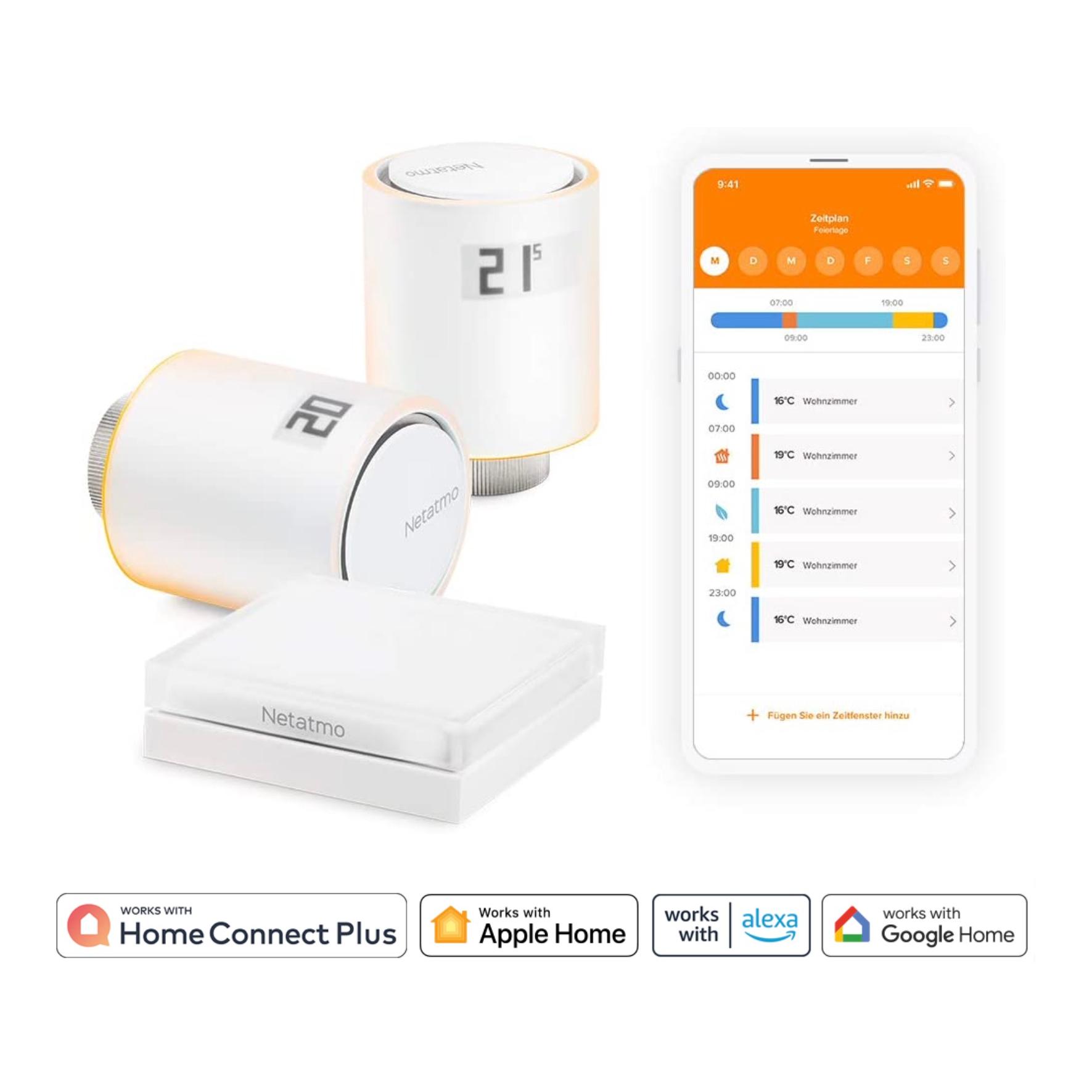 Kit de démarrage pour thermostats de radiateur intelligents Kit de démarrage pour thermostats de radiateur intelligents
