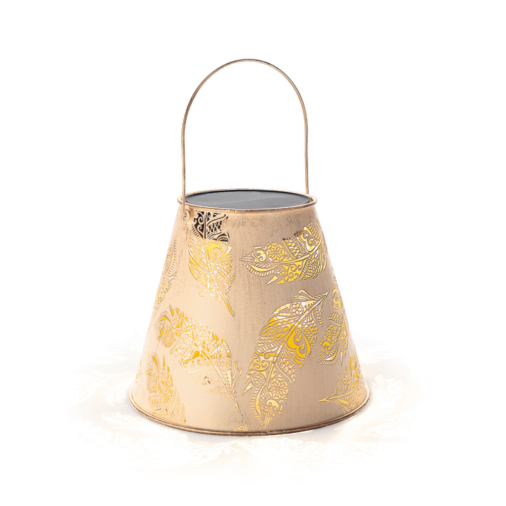 STT Solar Laterne Antik, Feder