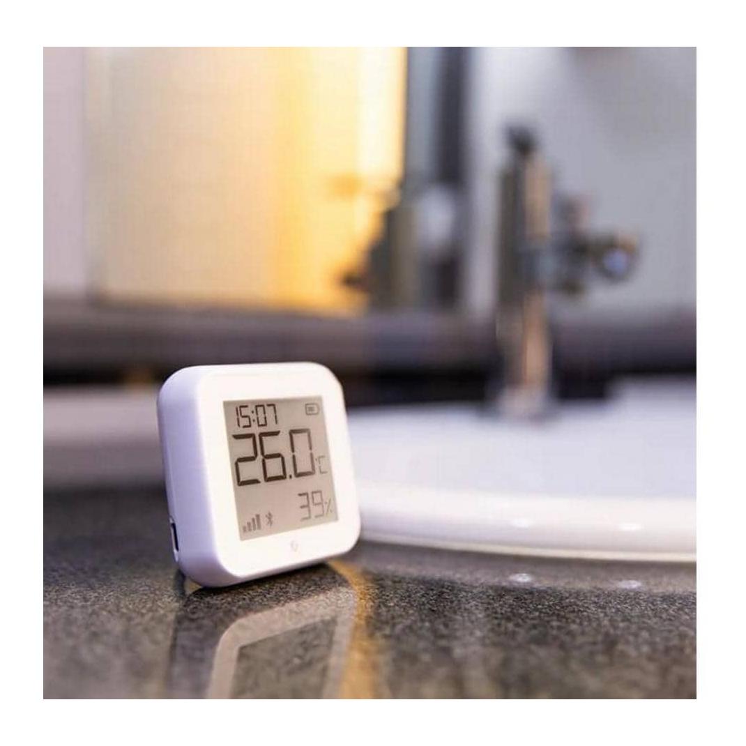 Sensore Di Temperatura Techno Line MA 10100 – Bianco, Per Interni, Compatibile Con App E Gateway