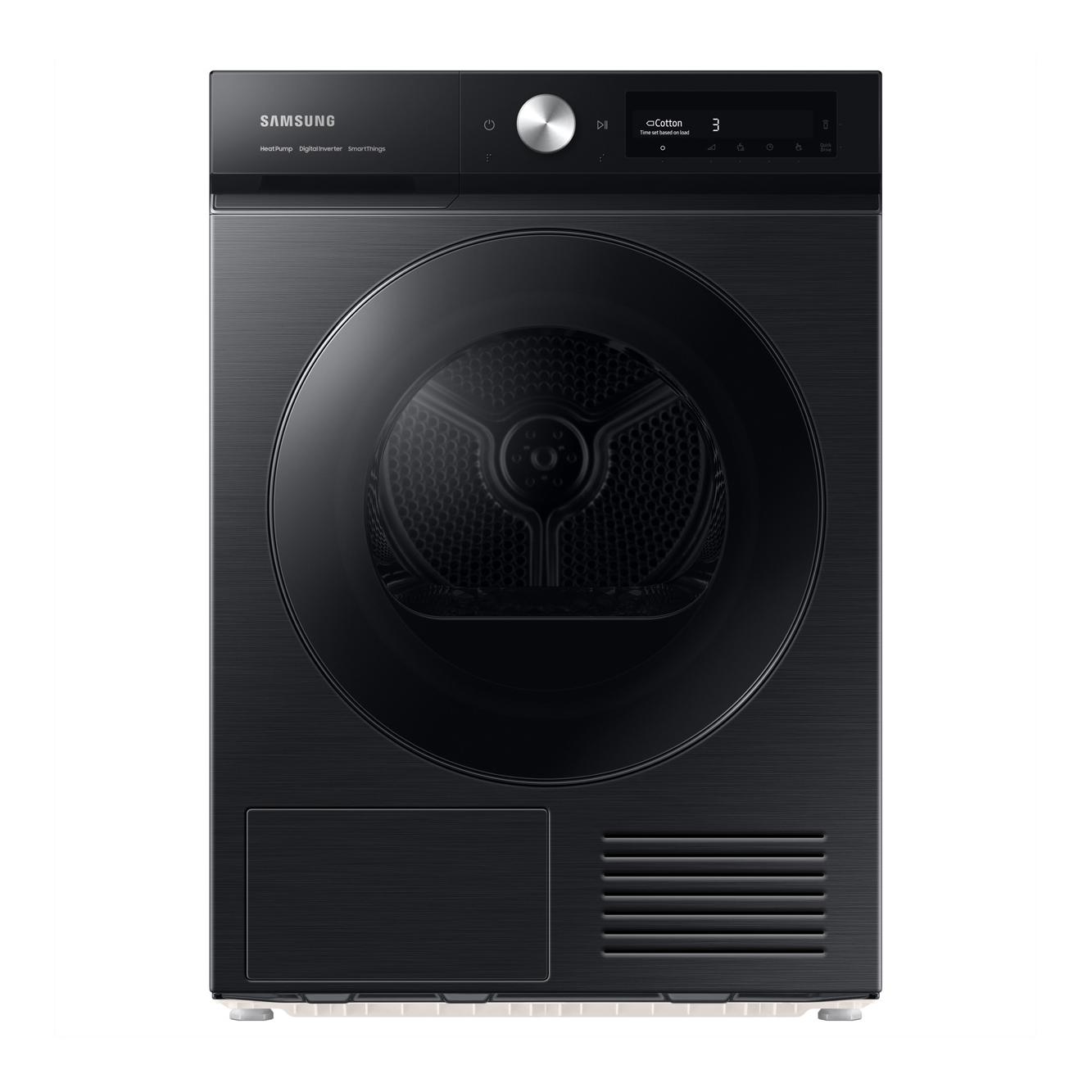 Samsung Wäschetrockner DV7400, 9kg, Bespoke Black mit Dienstleistung