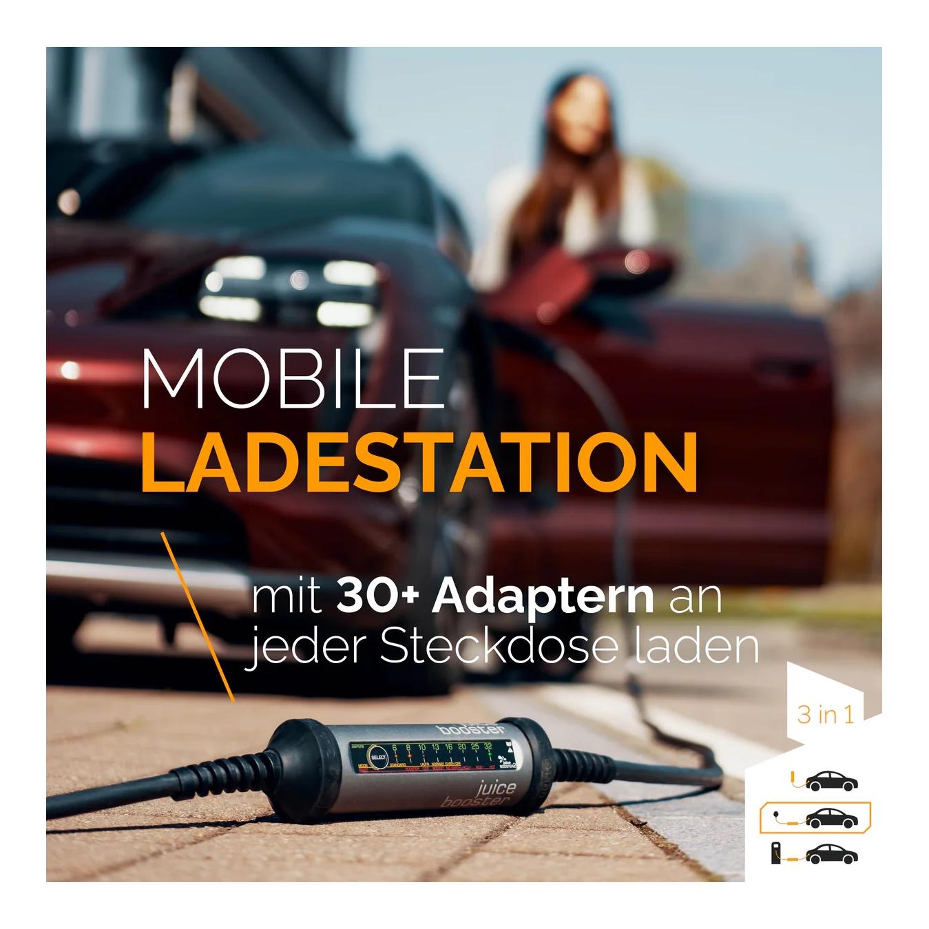Mobile Wallbox Juice Booster 2 (22kW) Typ 1 Basic Set