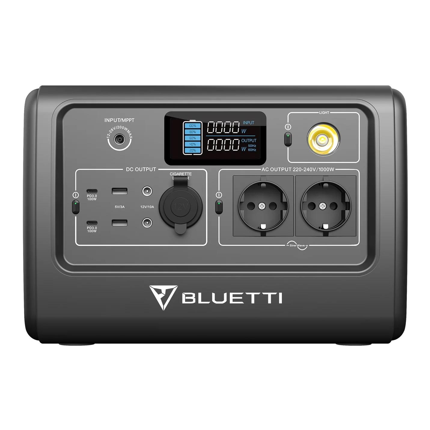 Bluetti EB70 Power Station (1000W / 716Wh)
