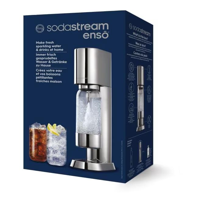 Wassersprudler Enso mit Quickconnect und Flasche