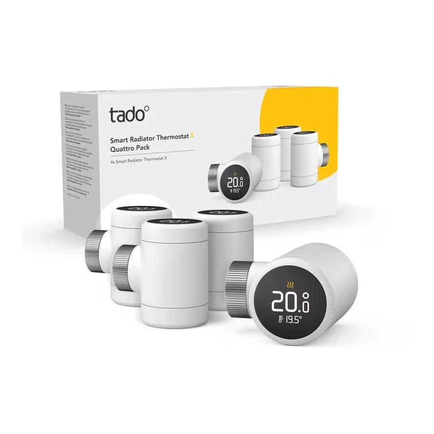 Tado° Smarter Thermostat X, 4er Pack