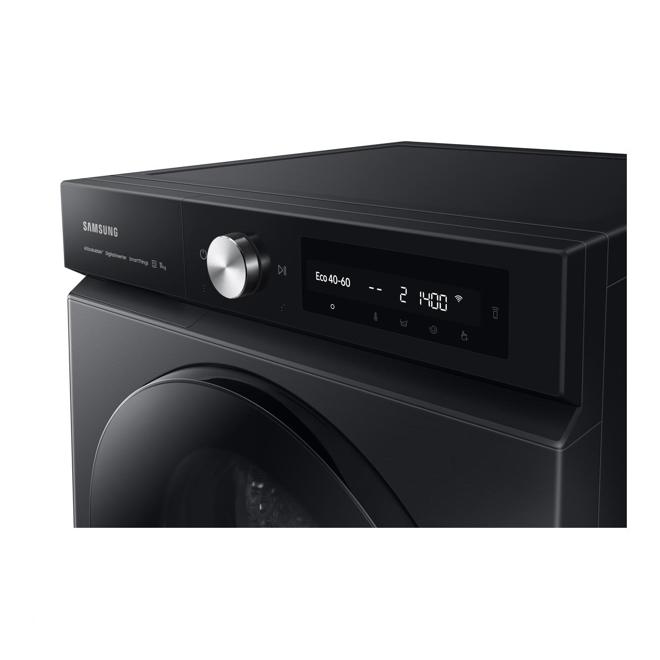 Samsung Lave-linge WW7400, 11kg, Bespoke Black avec service