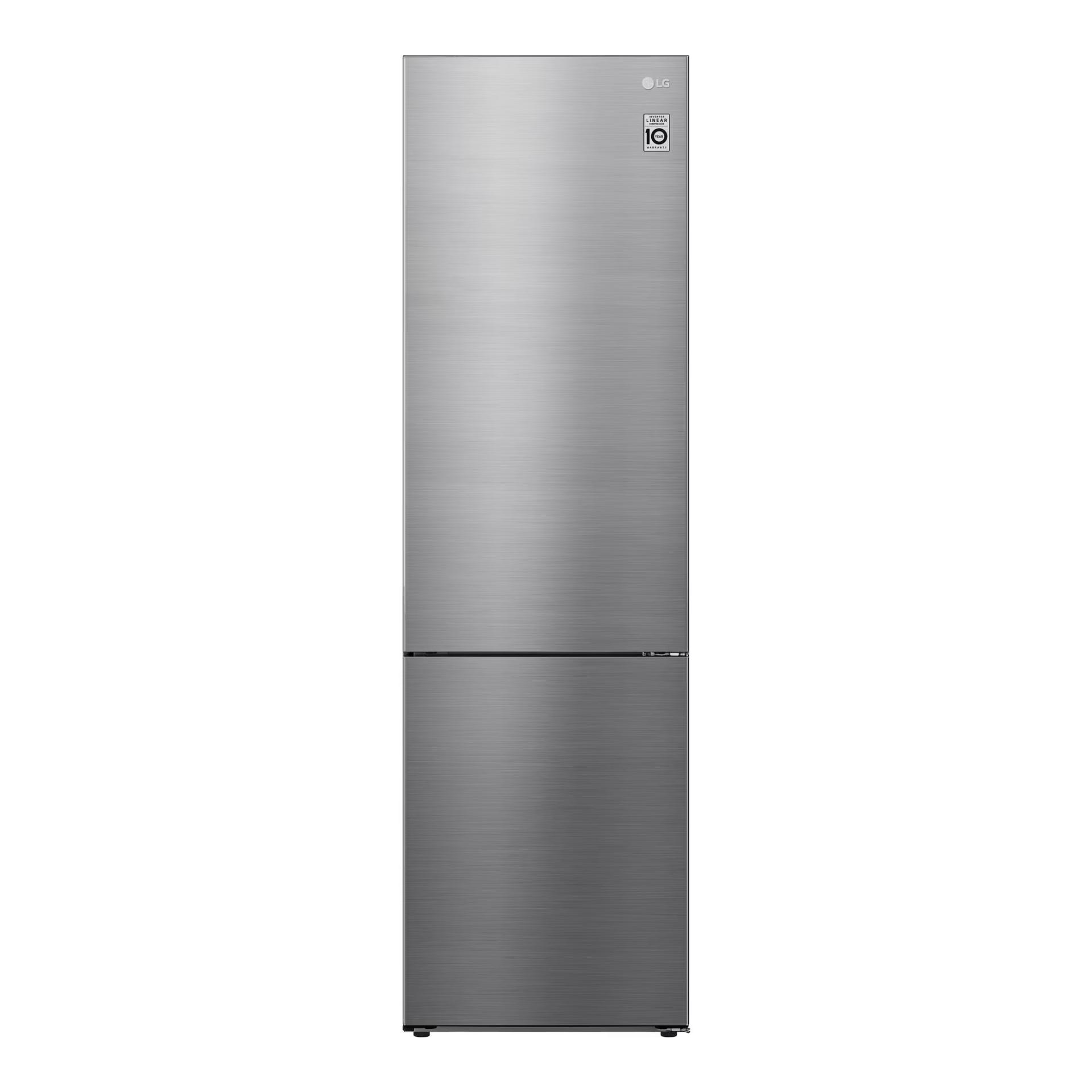 LG Kühl-Gefrierkombination GBP62PZNAC Platinum Silver, Rechts mit Dienstleistung