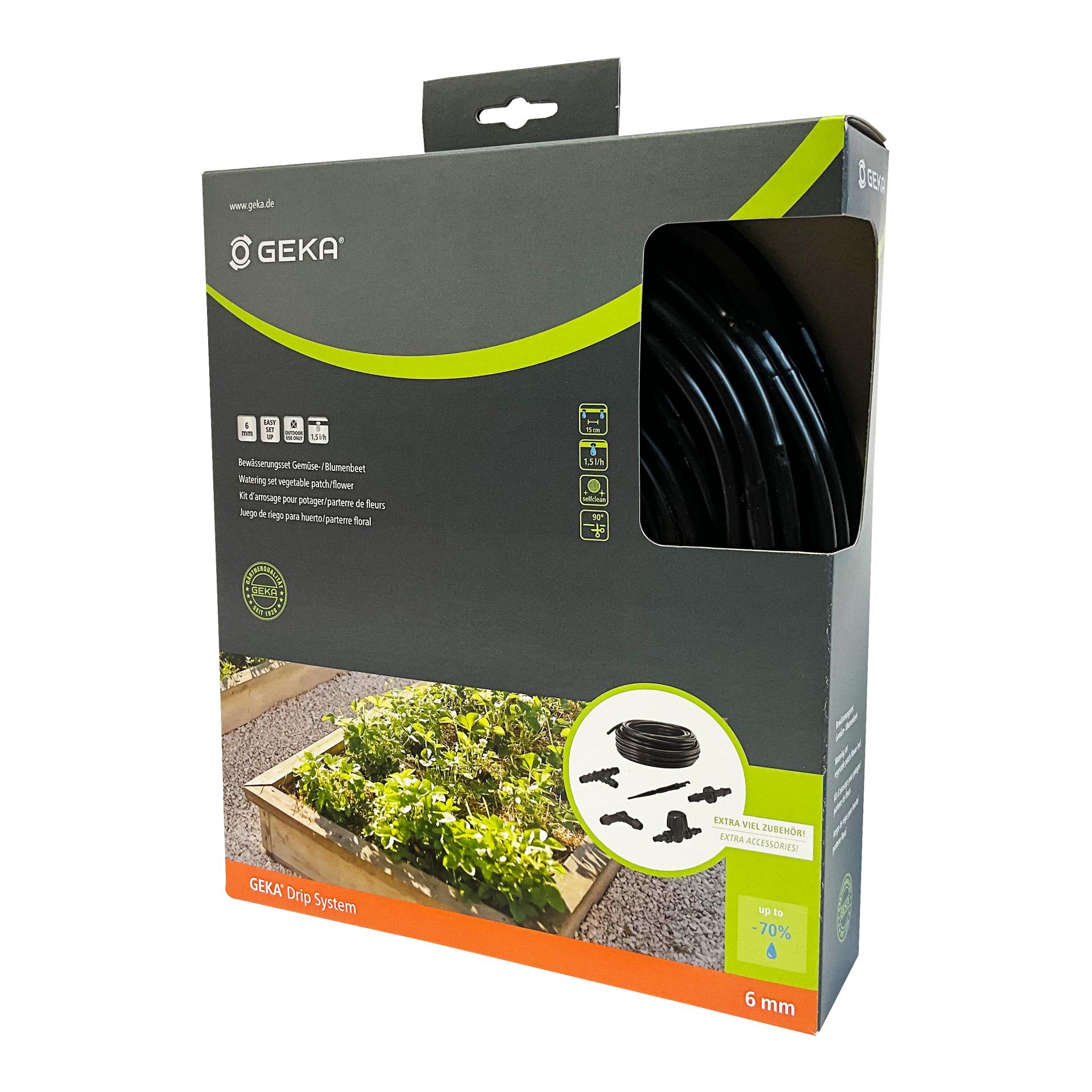 Geka Drip-Set Bewässerung Gemüse und Blumenbeete