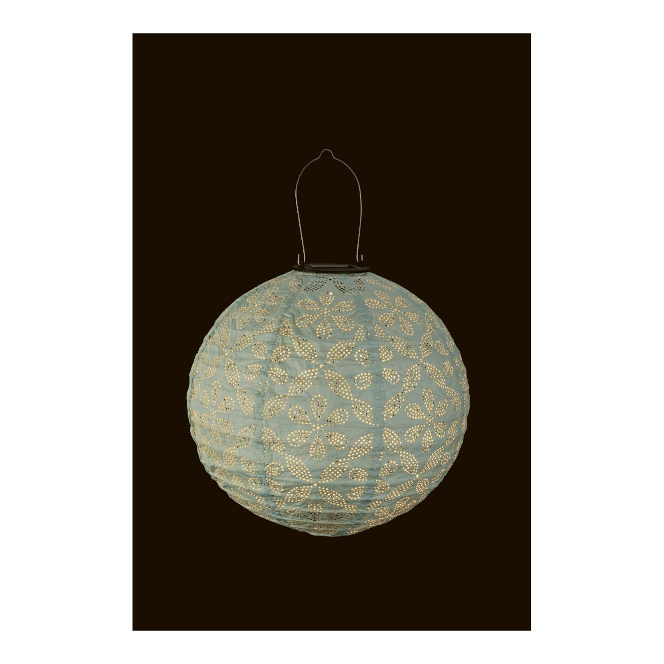 Solar Lampion Lightblue, rund Solar Lampion Lightblue, rund