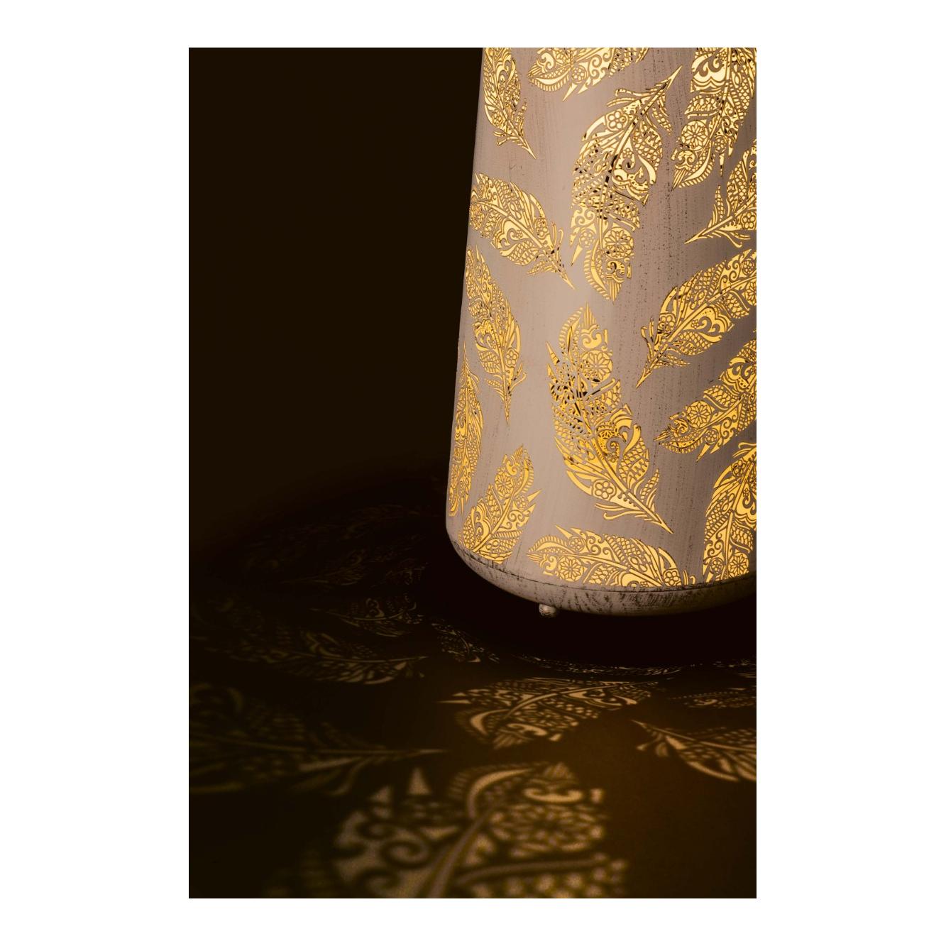 Solar Laterne Antik, Feder