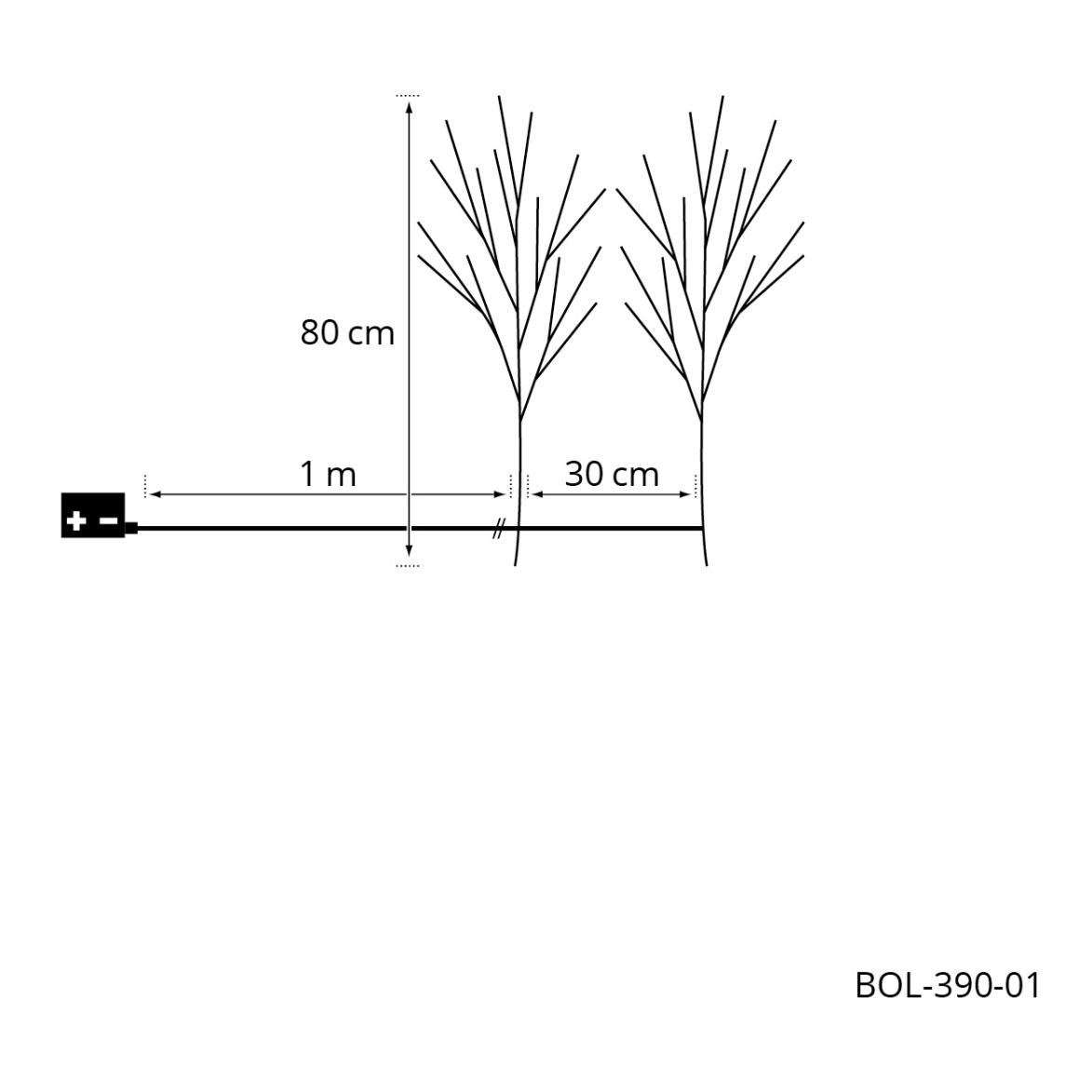 Set Birkenäste (beleuchtet) Set Birkenäste (beleuchtet)
