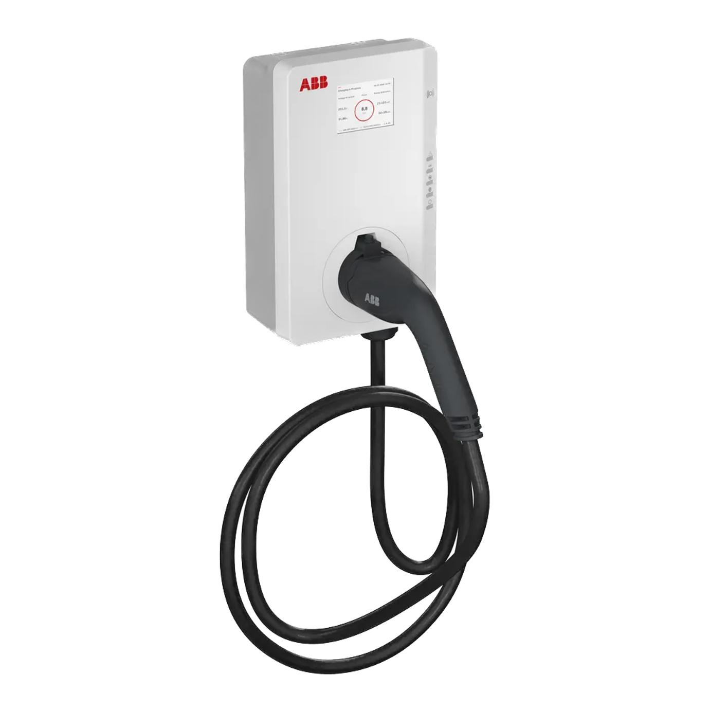 Terra AC 22 kW RFID charging station, 4G, MID meter and display