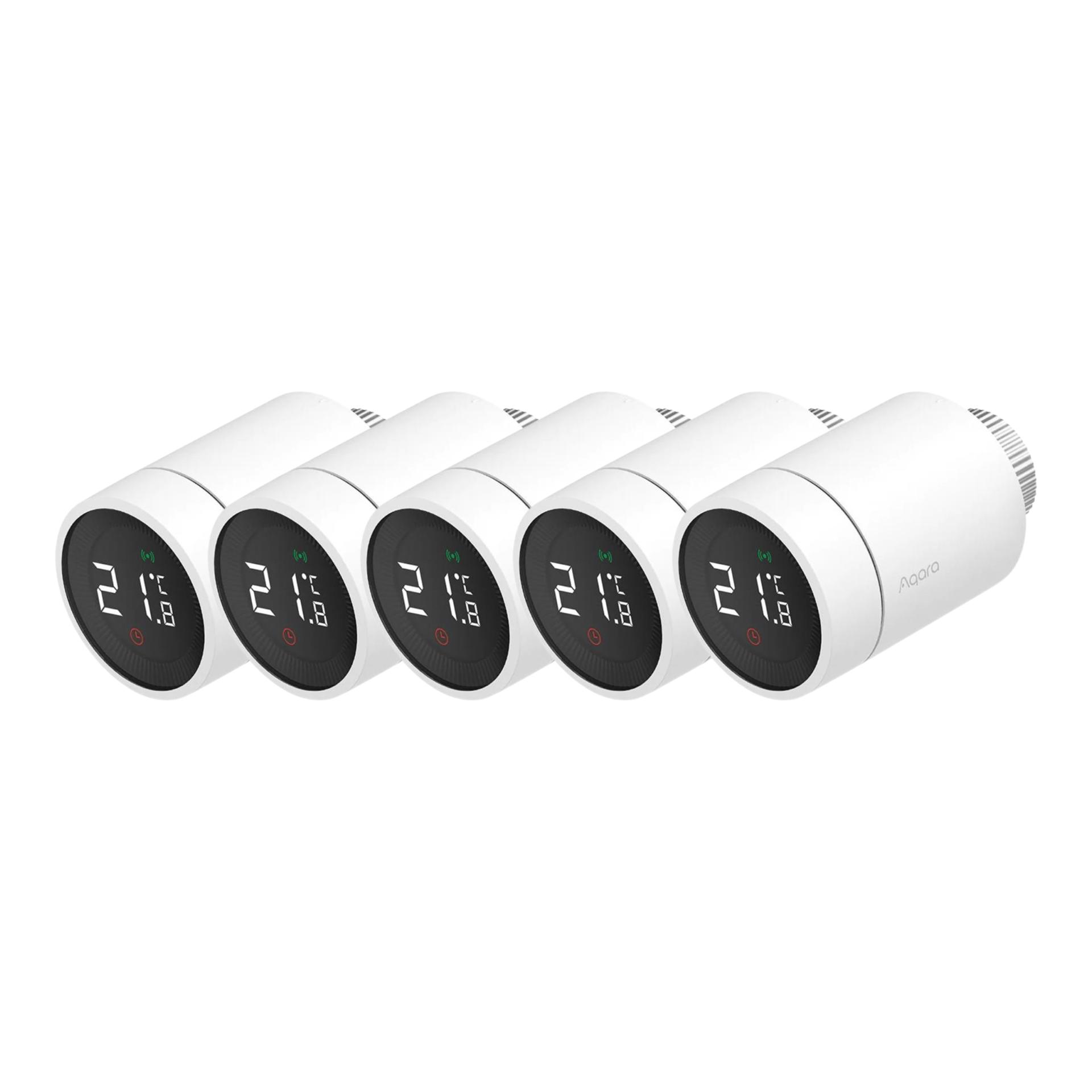 Aqara Heizkörperthermostat E1 - 5er Set