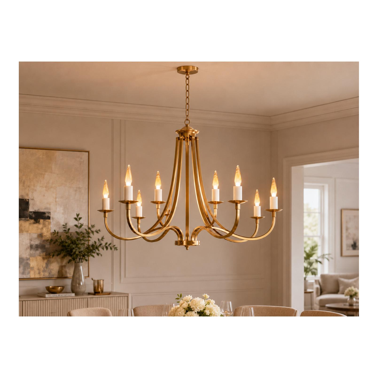 Ledon LED Lampe, Flame, Kristallflamme (Swarovski)