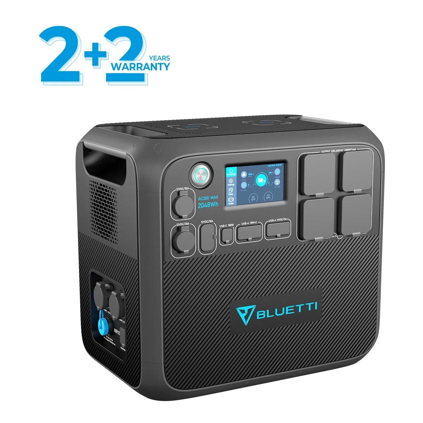 AC200Max Power Station (2200W / 2048Wh) AC200Max Power Station (2200W / 2048Wh)