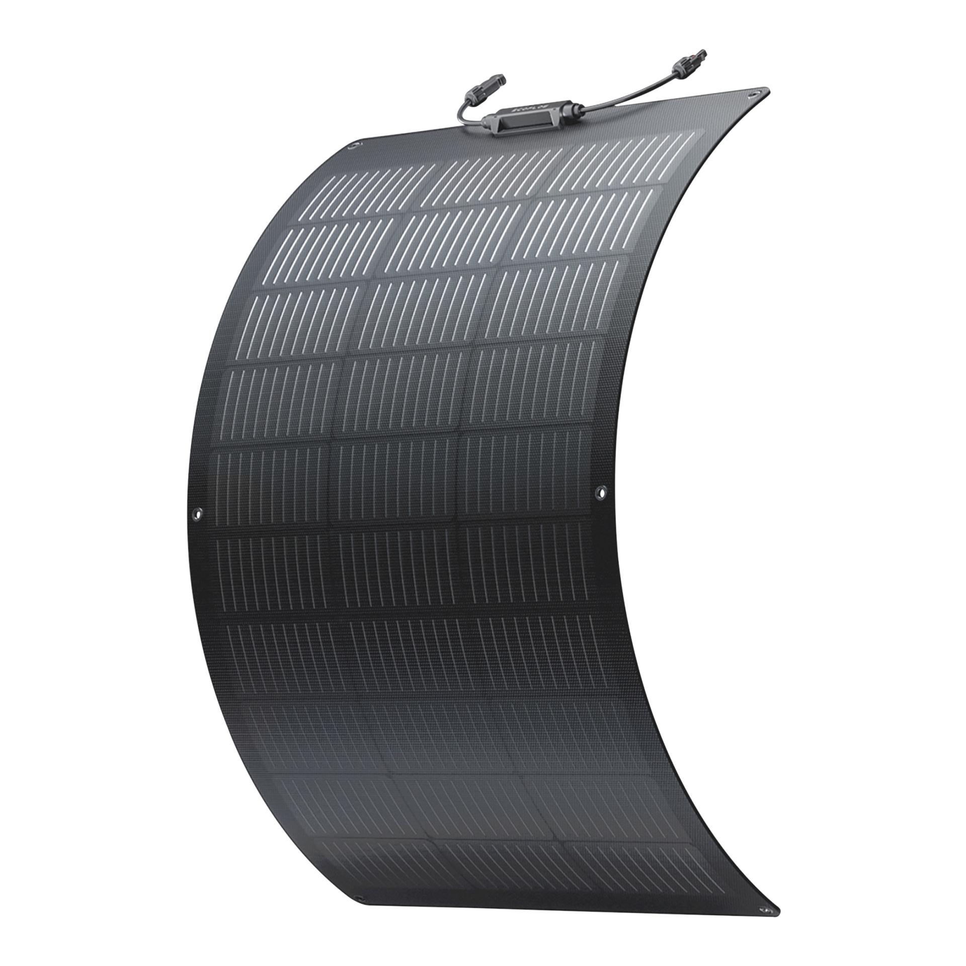 Ecoflow Mono-Solarpanel flexibel 100 W, Schindel-Tec.