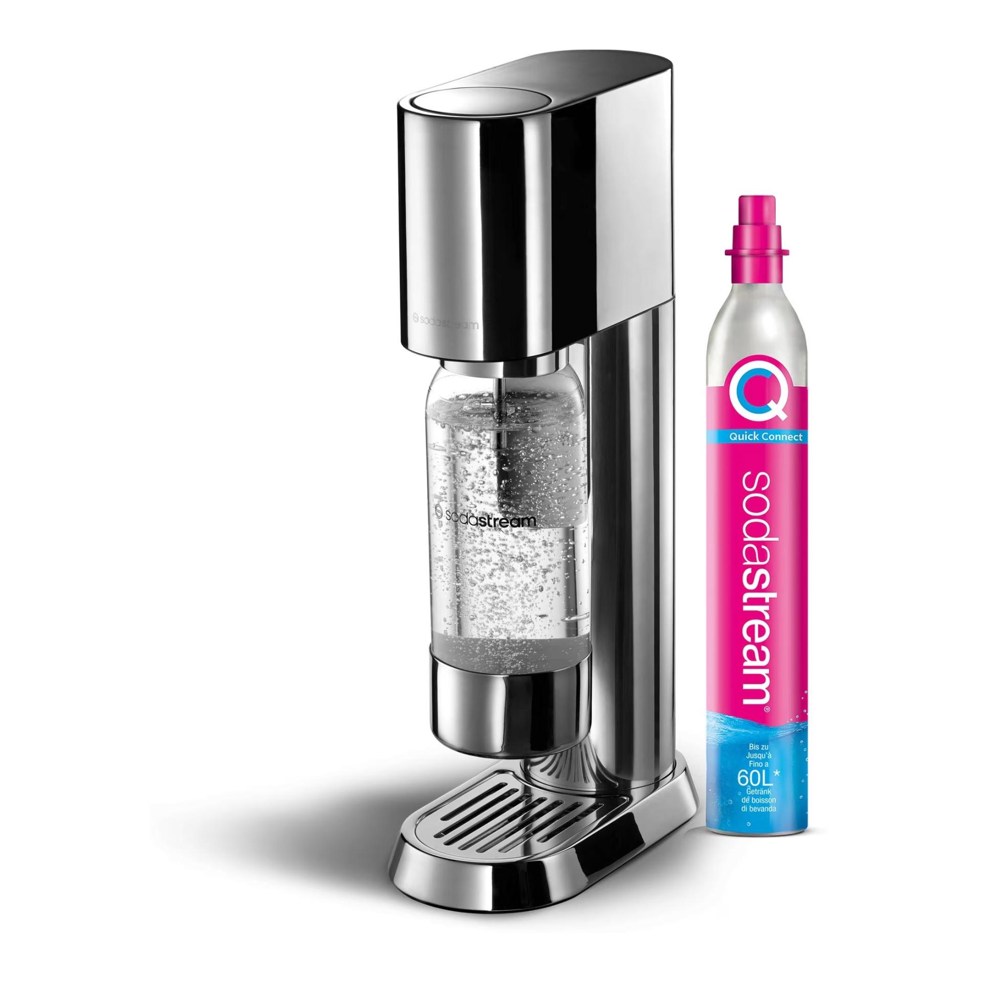 Wassersprudler Enso mit Quickconnect und Flasche