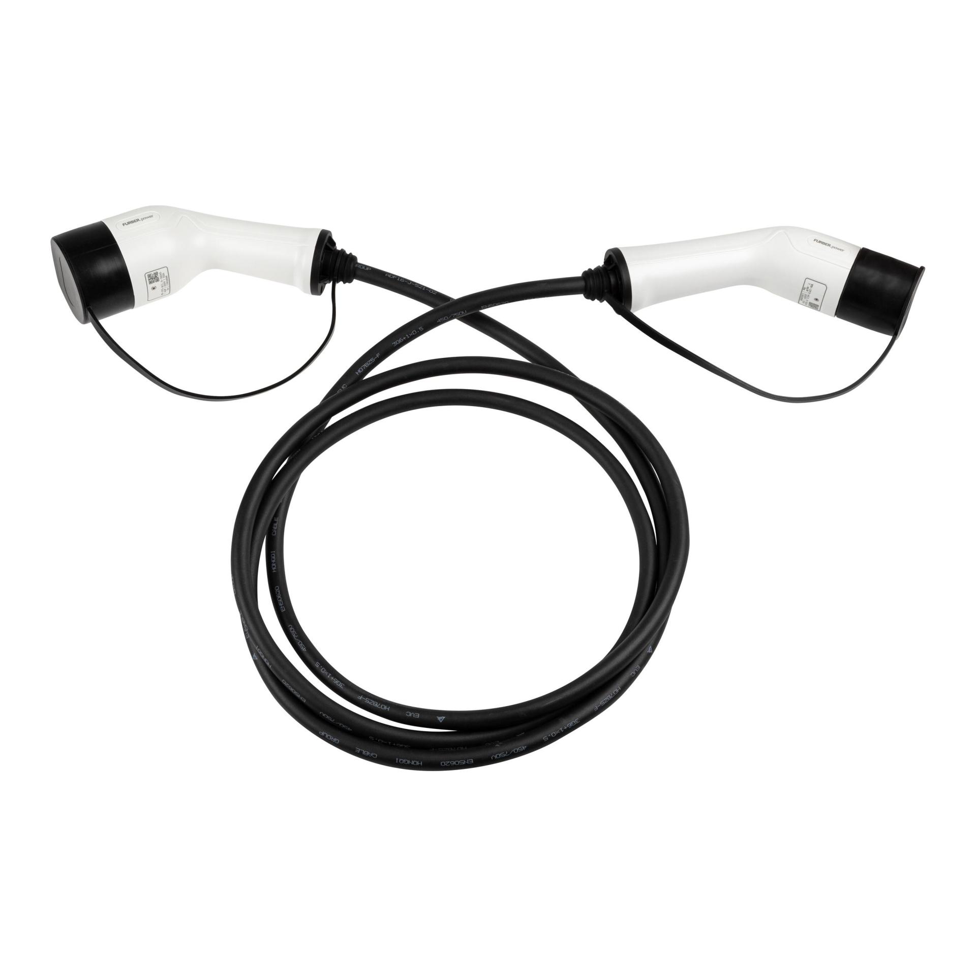 FURBER.power Ladekabel THOR Typ 2 - gerades Kabel
