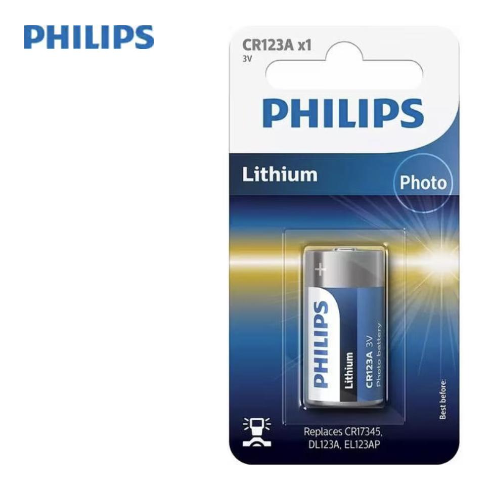 Philips Batterie Lithium CR123A 1 Stück