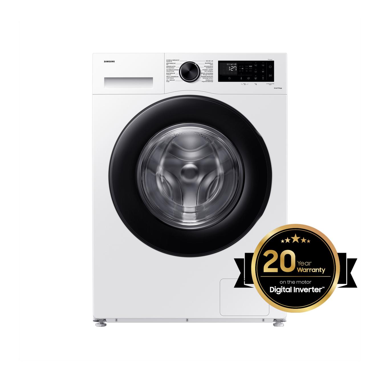Samsung Waschmaschine WW5000, 8kg, Carved Black mit Dienstleistung