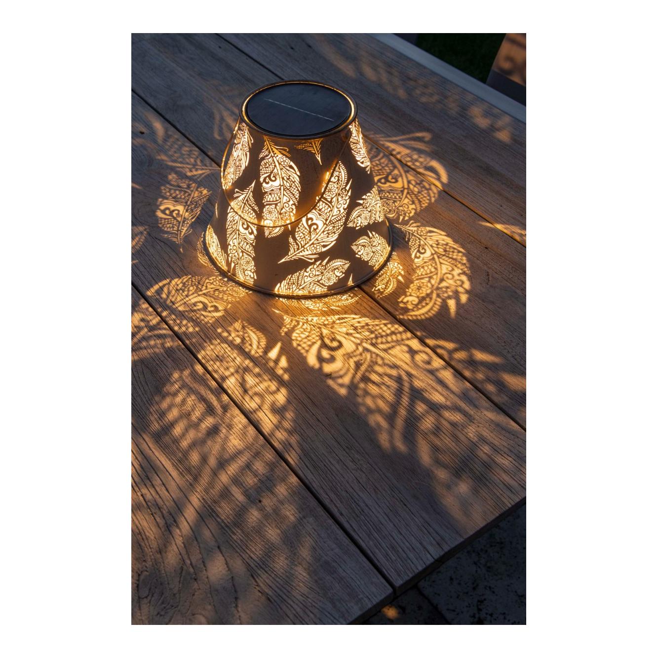 STT Solar Laterne Antik, Feder