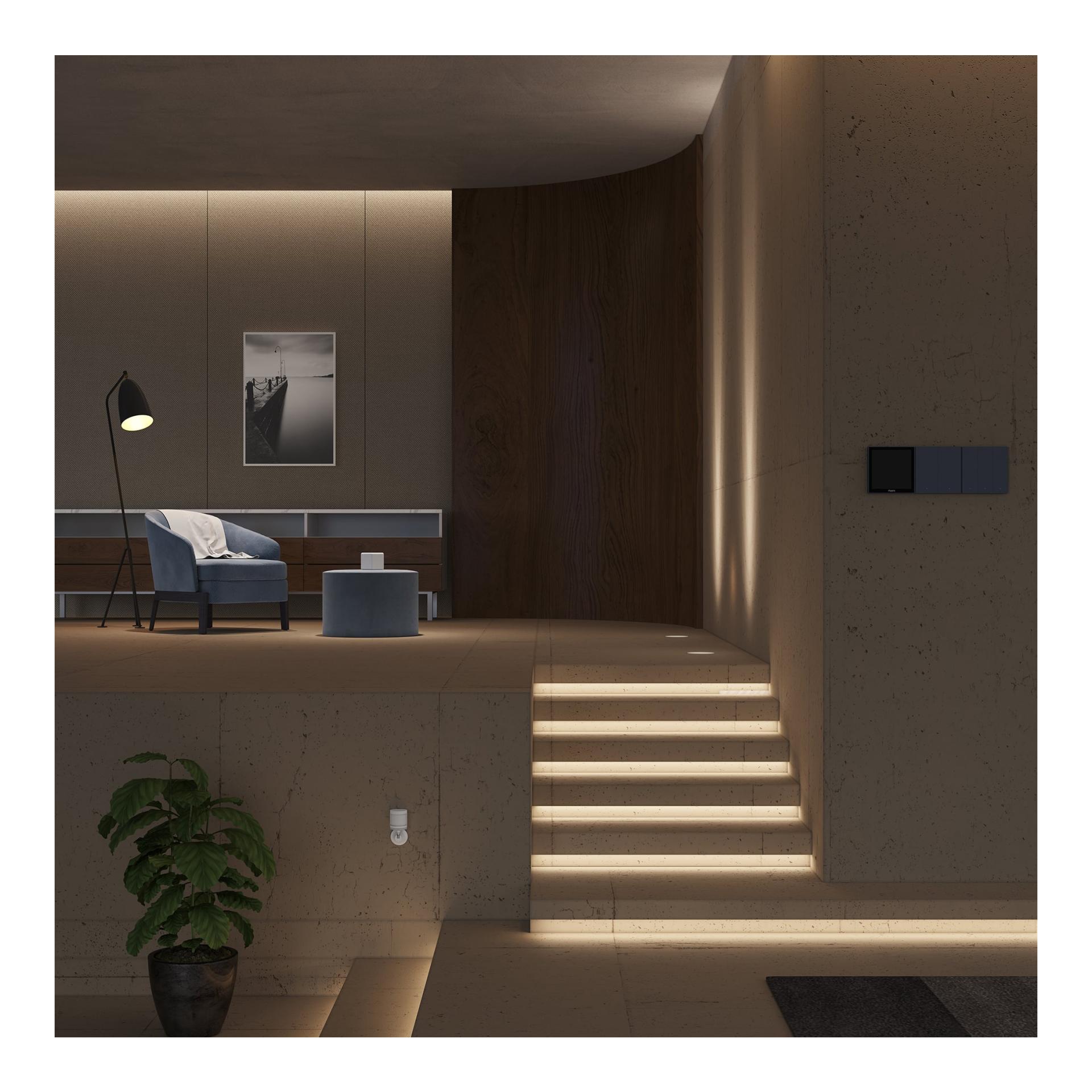 Einzelschalter-Modul T1 ohne Neutralleiter