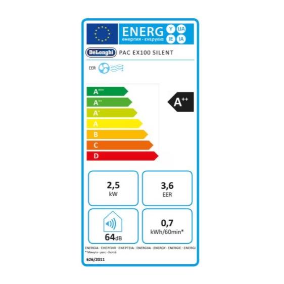 Climatiseur Pinguino PAC EX 100 Silent