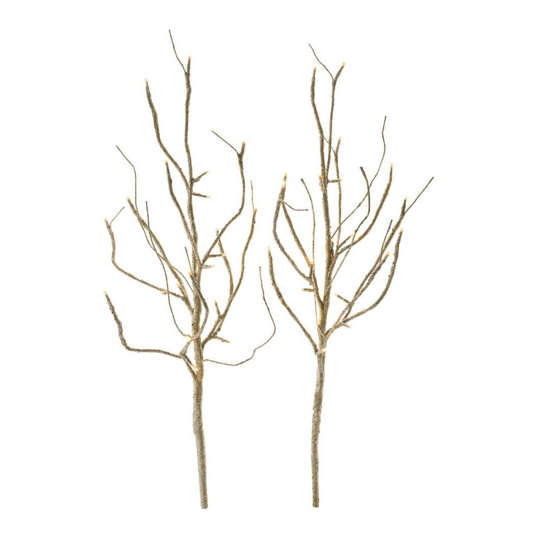 Branch Set gold, LED Ast Branch Set gold, LED Ast