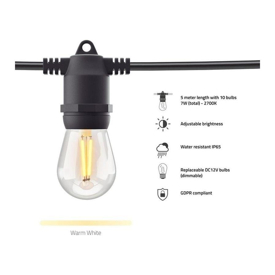 Gartenleuchte String Light 5m Verlängerung Gartenleuchte String Light 5m Verlängerung