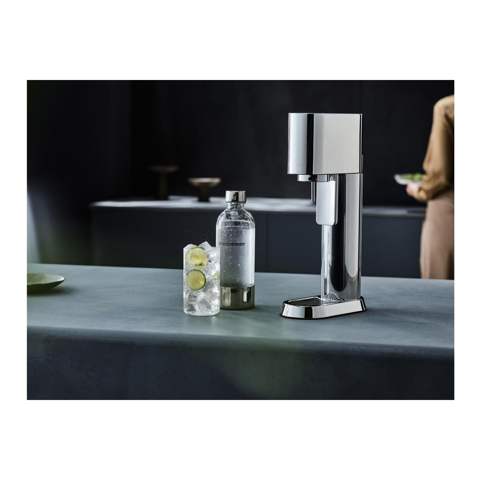 Wassersprudler Enso mit Quickconnect und Flasche