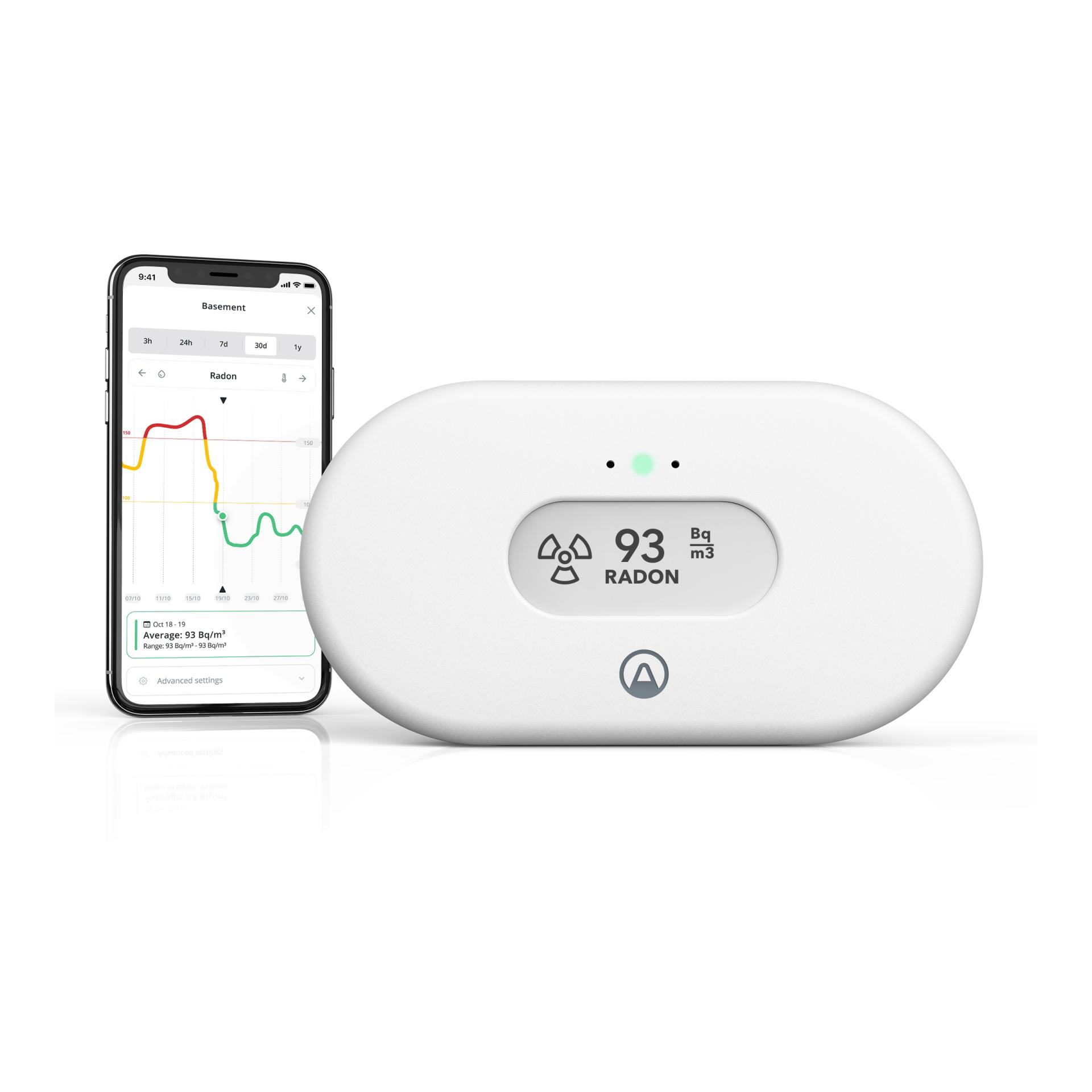 Airthings View Radon - Smarter Radondetektor