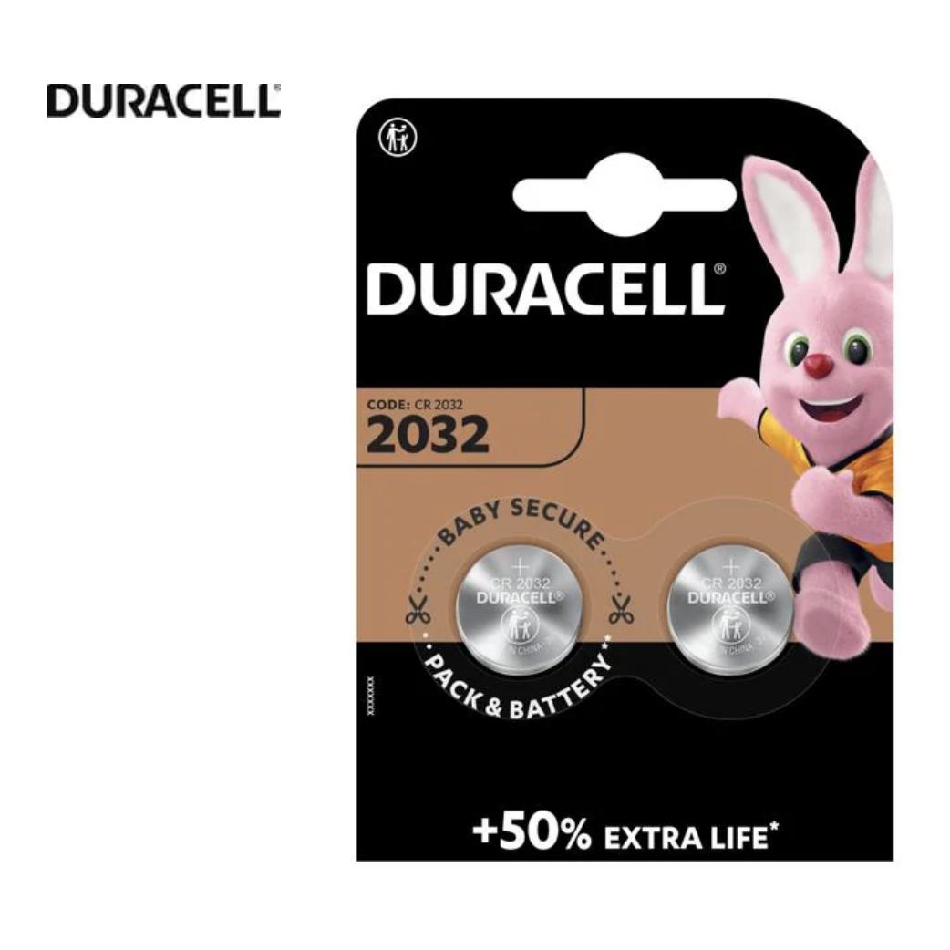 Duracell Knopfzelle Lithium CR2032 2 Stück