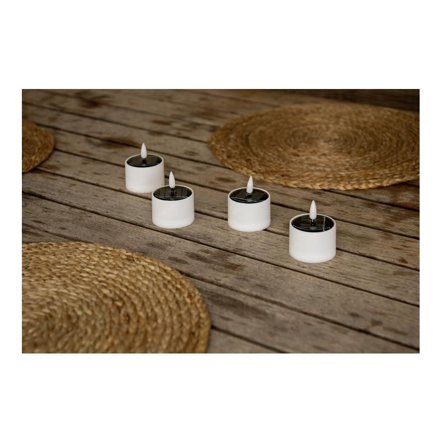 Solar Tealights 4pcs Solar Tealights 4pcs
