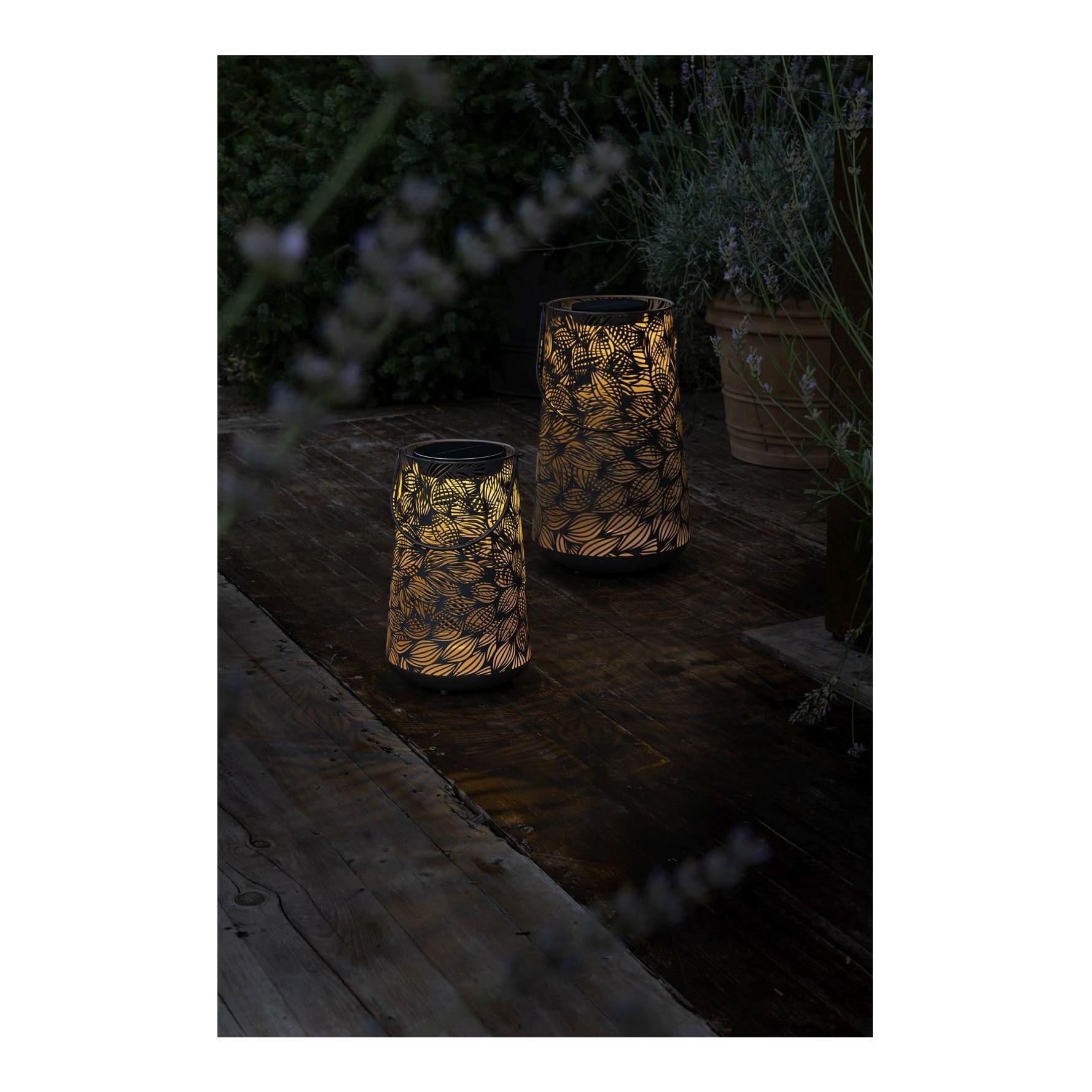 Solar Antic Lantern Flora