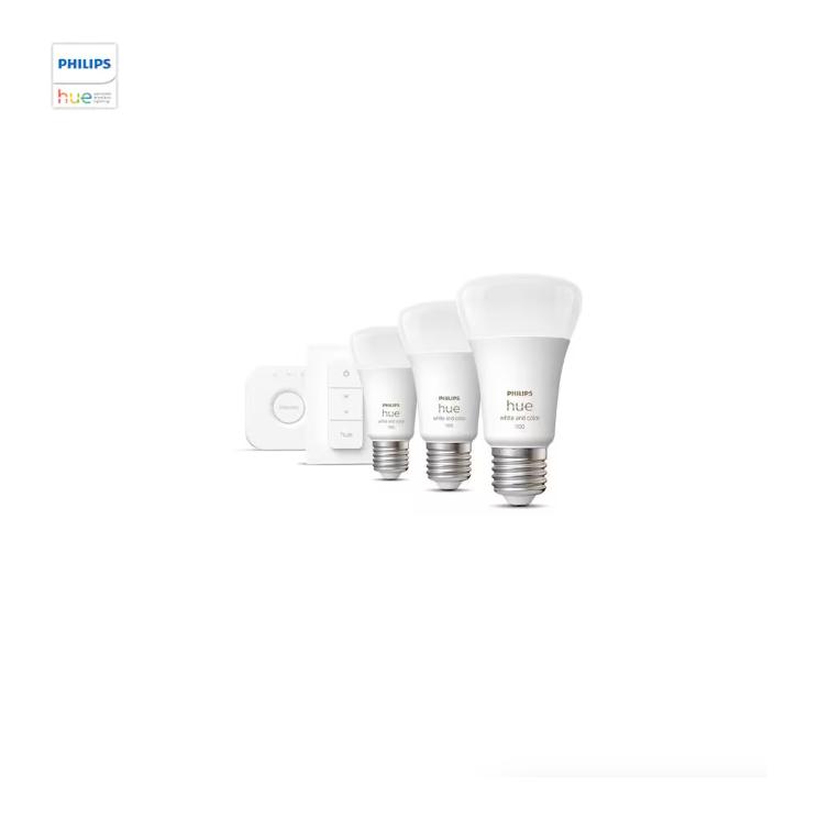 Starterset White & Color Ambiance E27 3er Starter Set + Dimmer 1100 lm Starterset White & Color Ambiance E27 3er Starter Set + Dimmer 1100 lm