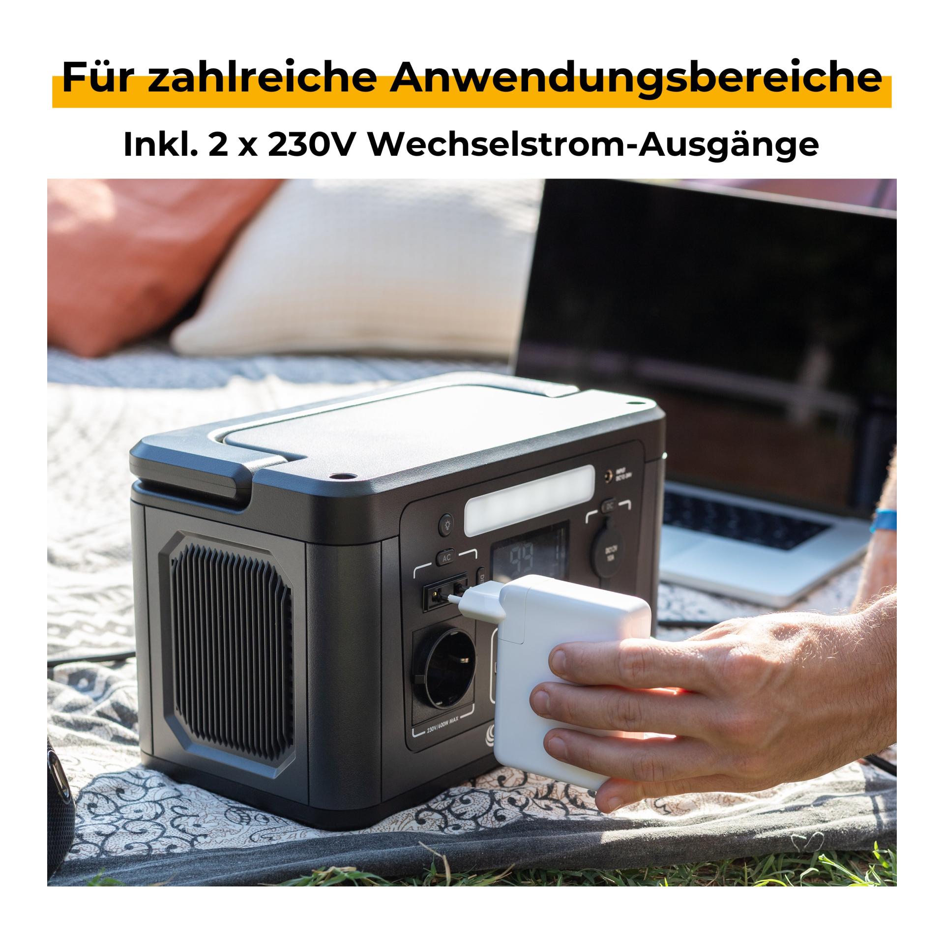 Sunbooster 120 + Powerstation 600 Sunbooster 120 + Powerstation 600