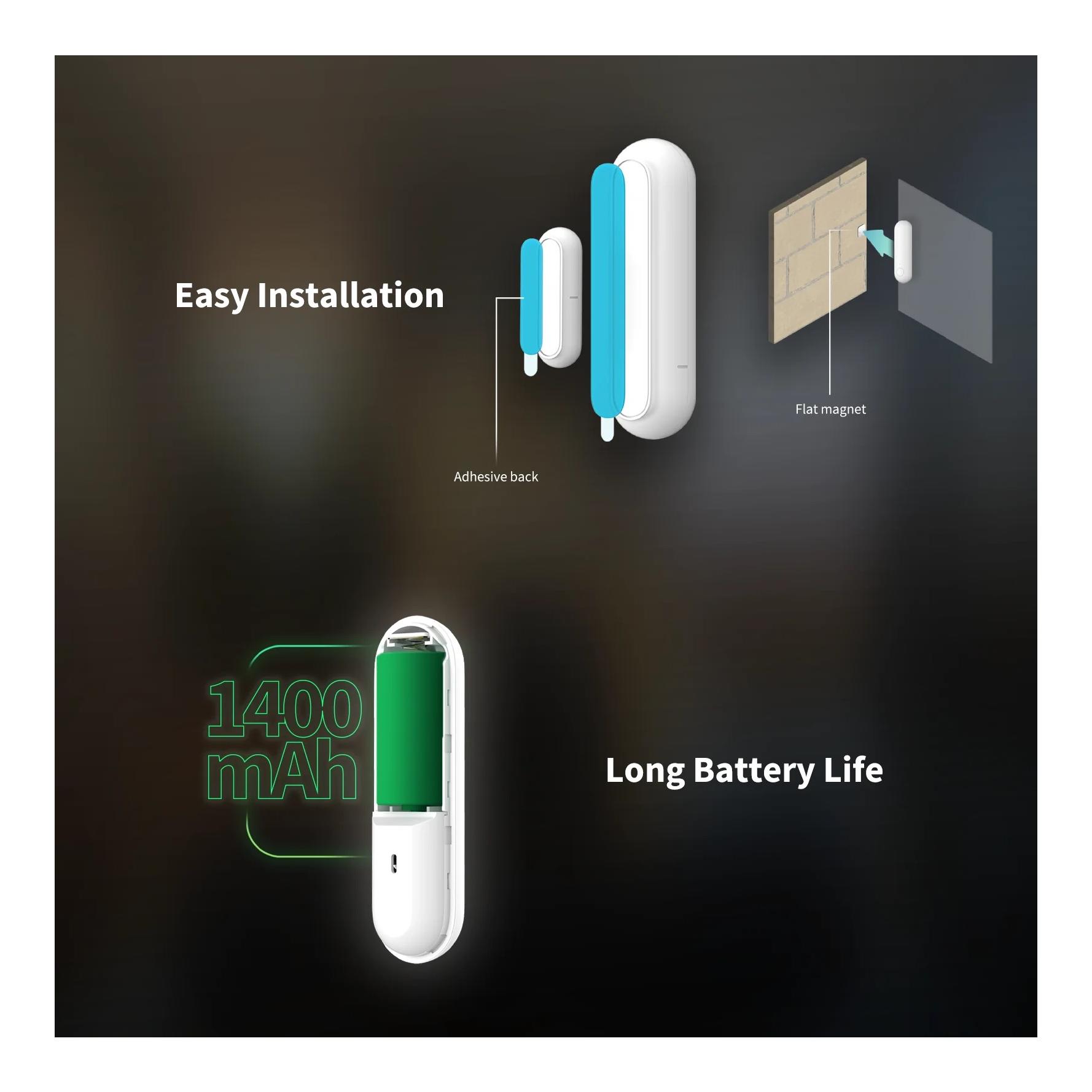 Capteur de porte et de fenêtre P2 Capteur de porte et de fenêtre P2