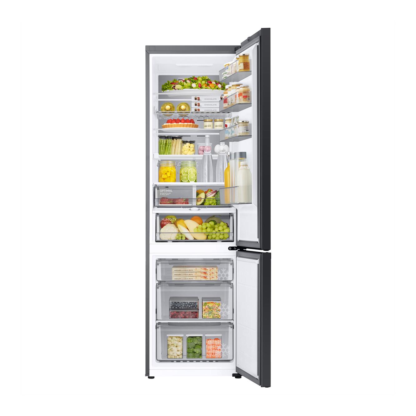 Kühl-Gefrierkombination RB7300, BESPOKE, 387l, B, WiFi mit Dienstleistung