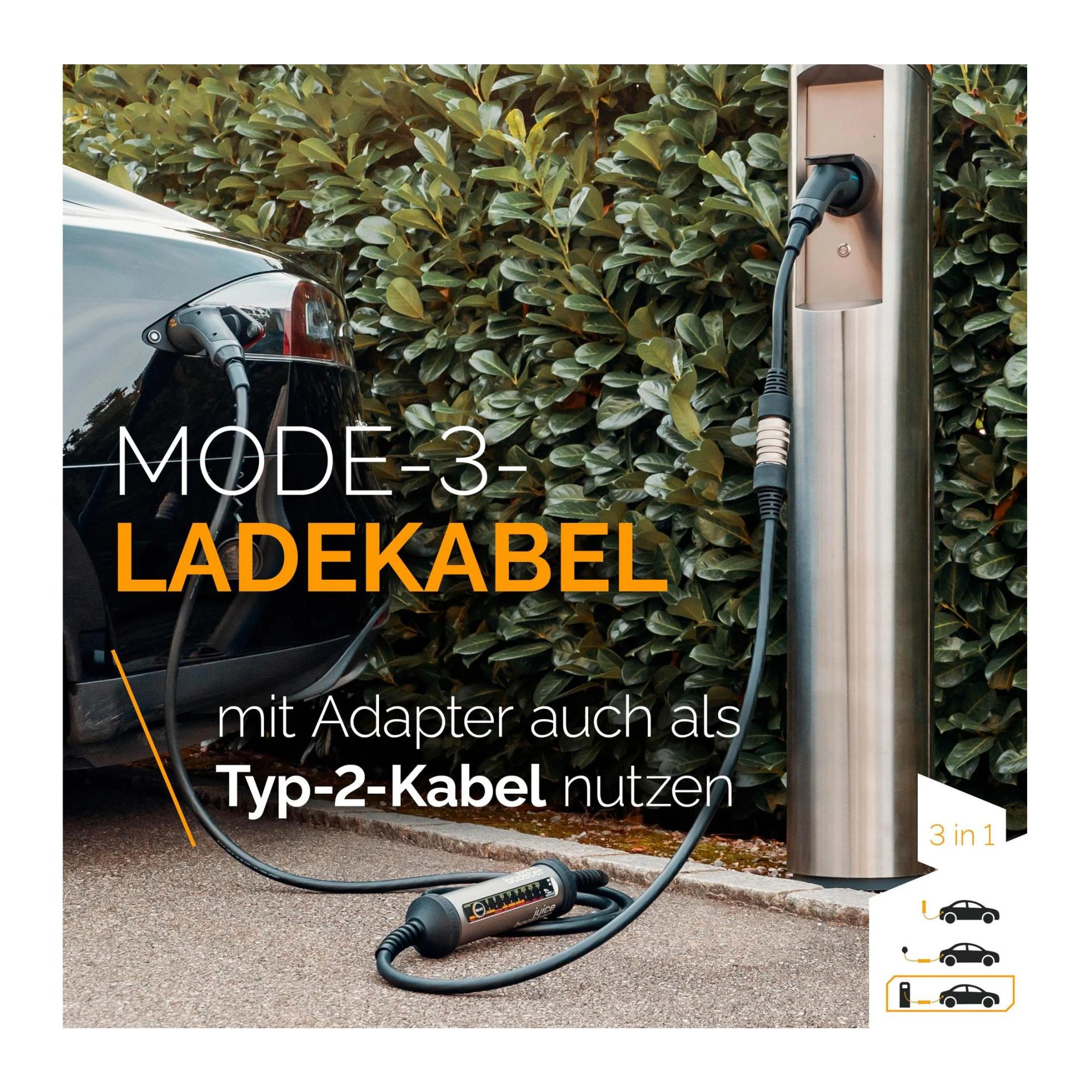 Mobile Wallbox Juice Booster 2 (22kW) Europe Traveller Set