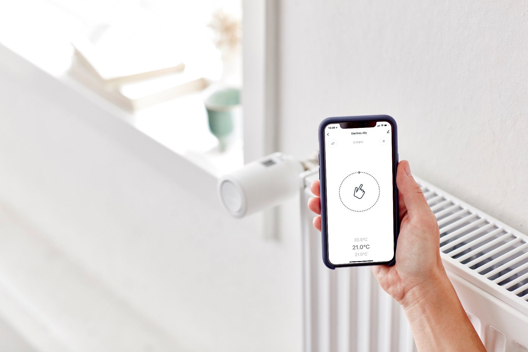 Smart-Heizungs-Set: Danfoss Ally Starter Pack + Elektronischer Heizkörperthermostat 3er Set